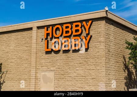 Lobby hobby a Modesto California USA Foto Stock