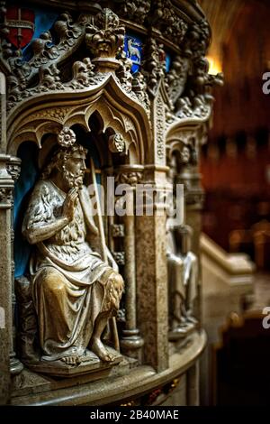 La Cattedrale della Beata Vergine Maria, Truro, Cornovaglia, Inghilterra; è Chiesa d'Inghilterra nella città di Truro, Cornovaglia. Foto Stock