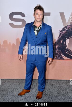 Los Angeles, Stati Uniti. 05th Mar, 2020. Los ANGELES, CA: 05, 2020: Luke Hemsworth alla prima stagione 3 di HBO 'Westworld' al TCL Chinese Theatre. Picture Credit: Paul Smith/Alamy Live News Foto Stock