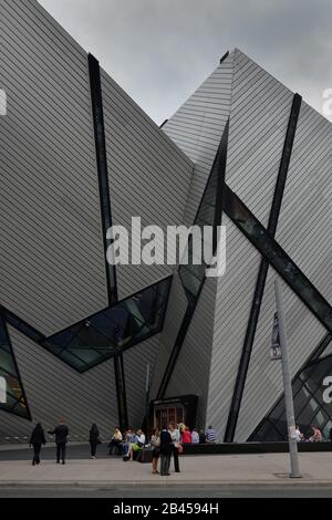 Royal Ontario Museum, Queen'S Park, Toronto, Ontario, Kanada Foto Stock