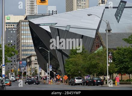 Royal Ontario Museum, Queen'S Park, Toronto, Ontario, Kanada Foto Stock