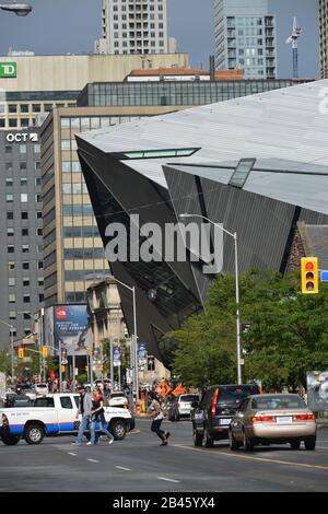 Royal Ontario Museum, Queen'S Park, Toronto, Ontario, Kanada Foto Stock