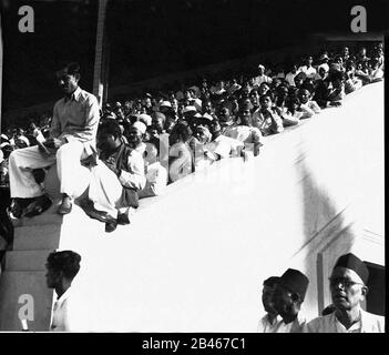 Mahalakshmi Race Course, Racecourse, Bombay, Mumbai, Maharashtra, India, Asia, 1947, vecchia immagine del 1900 Foto Stock