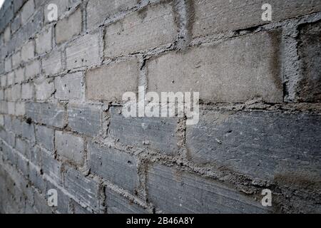 Costruzione del seminterrato di una casa singola Foto Stock