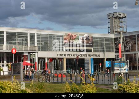 Wissenschaftsmuseum, ´MOntreal Science Centre´, King Edward Pier, Montreal, Quebec, Kanada Foto Stock