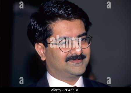 Kumar Mangalam Birla, Presidente del Gruppo Aditya Birla, India Foto Stock