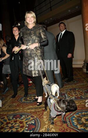 New York, NY, Stati Uniti. 5 Novembre 2009. Martha Stewart Al North Shore Animal League Dogcatemy Celebrity Gala 2009 A Cipriani, Wall Street. Credito: Steve Mack/Alamy Foto Stock