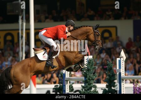 Ian Millar (CAN) di equitazione in stile, CSIO Masters, prati di abete rosso, 8 settembre 2006, BMO Nations Cup Foto Stock