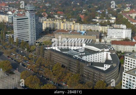 RBB, Masurenallee, Charlottenburg di Berlino, Deutschland Foto Stock