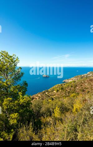 Italia, Toscana, Provincia Di Grosseto, Maremma, Monte Argentario Foto Stock