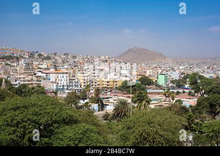 Capo Verde, isola di Santiago, Praia, capitale di Capo Verde Foto Stock