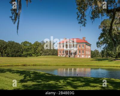 Stati Uniti, Carolina Del Sud, Charleston, Drayton Hall Foto Stock