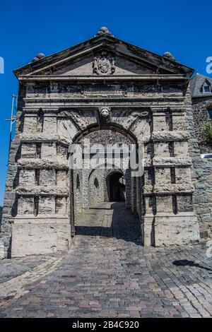 Castello di Altena nel Märkisches Kreis Foto Stock