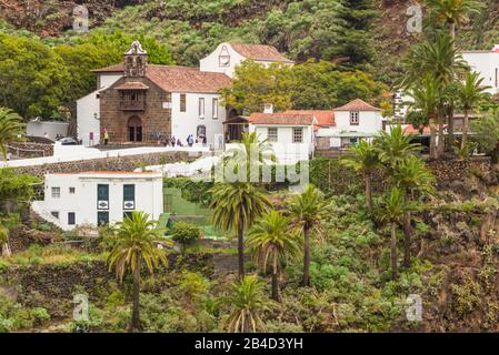 Spagna Isole Canarie La Palma Isola, Santa Cruz de la Palma, Santuario de la Virgen de las Nieves, pilgimage chiesa Foto Stock