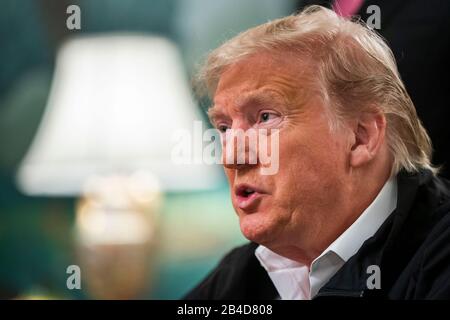 Washington, Stati Uniti D'America. 06th Mar, 2020. Credito: Jim Logescalo/Pool via CNP | utilizzo nel mondo credito: DPA/Alamy Live News Foto Stock