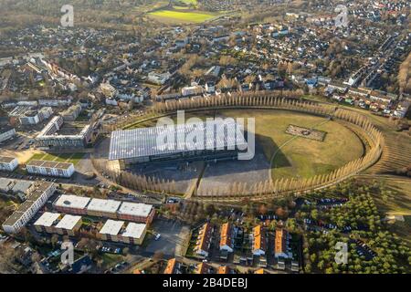 Veduta Aerea, Centro Di Formazione Accademia Mont-Cenis, Sodingen, Herne, Zona Della Ruhr, Renania Settentrionale-Vestfalia, Germania Foto Stock