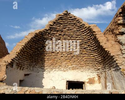 Harran alveare adobe case - Urfa, Turchia Foto Stock