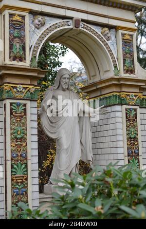 Familiengrab, Friedrich Eduard Hoffmann, Dorotheenstaedtischer Friedhof, Chausseestrasse, Mitte, Berlin, Deutschland / Dorotheenstädtischer Foto Stock