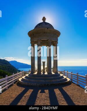 Son Marroig Mansion, Deia, Mallorca, Isole Baleari, Spagna, Europa Foto Stock