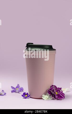 Concetto ecologico zero waste ang. Spazio di copia. Foto Stock