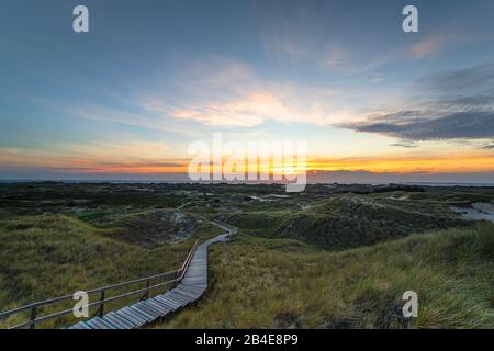 Europa, Mare Di Wadden, Mare Del Nord, Isola Del Mare Del Nord, Germania, Frisia Del Nord, Schleswig-Holstein, Amrum - Grande Libertà Isola Piccola Foto Stock