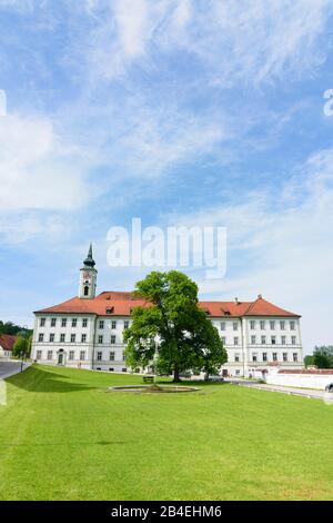 Schäftlarn, Abbazia Di Schäftlarn (Kloster Schäftlarn) A Oberbayern, Münchner Umland, Alta Baviera, Baviera / Baviera, Germania Foto Stock