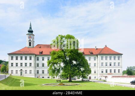 Schäftlarn, Abbazia Di Schäftlarn (Kloster Schäftlarn) A Oberbayern, Münchner Umland, Alta Baviera, Baviera / Baviera, Germania Foto Stock