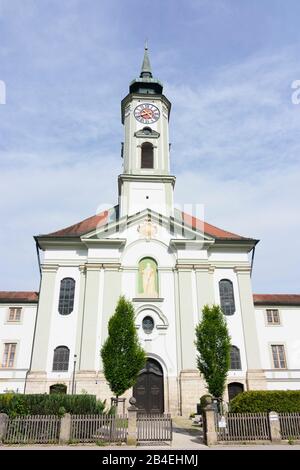 Schäftlarn, Abbazia Di Schäftlarn (Kloster Schäftlarn), Chiesa Di Oberbayern, Münchner Umland, Alta Baviera, Baviera / Baviera, Germania Foto Stock