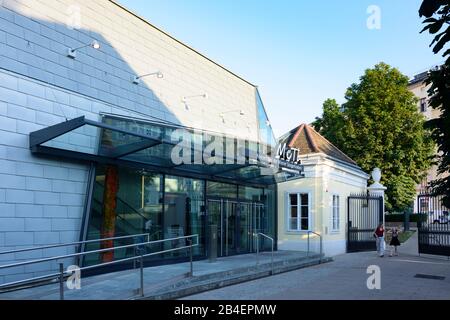 Vienna, Vienna, Muth, acronimo di musica e teatro, sala concerti e polifunzionale del Wiener Sängerknaben (coro dei ragazzi di Vienna) ad Augarten nel 02. Leopoldstadt, Wien, Austria Foto Stock