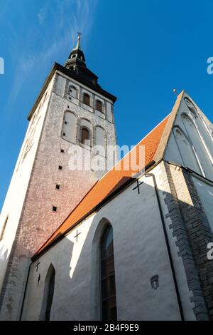Estland, Tallinn, Niguliste Kirik, Nikolaikirche Foto Stock
