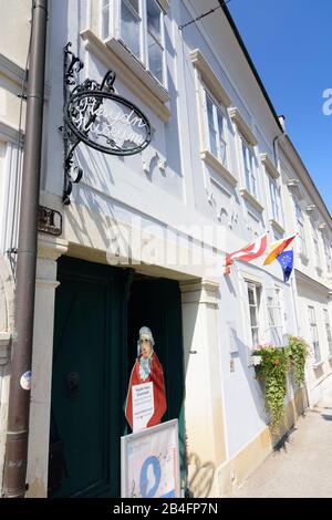 Eisenstadt, Museo Haydn-Haus Di Joseph Haydn A Neusiedler See (Lago Neusiedl), Burgenland, Austria Foto Stock