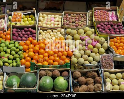 Obststand, Hurghada, Aegypten / Ägypten Foto Stock