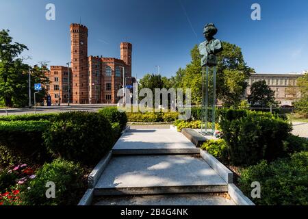 Europa, Polonia, Bassa Slesia, Wroclaw - Tribunale Distrettuale Foto Stock