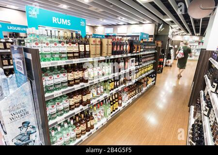 Duty free shop, Gibilterra Foto Stock