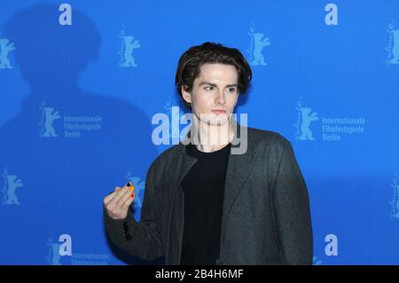 Fotocellula a Terra e conferenza stampa durante il Festival del film Berlinale 2020. Foto Stock