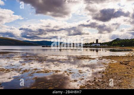 Loch Fyne, Lago, Scozia, Località Inveraray, Regno Unito, Europa Foto Stock