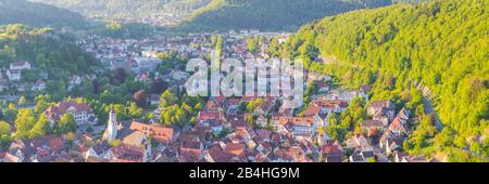 Blaubeuren, Svevo Alb, Baden-Wuerttemberg, Germania, Europa Foto Stock