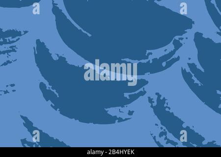 Abstract immagine multicolore, realizzata con una spazzola. Illustrazione Vettoriale