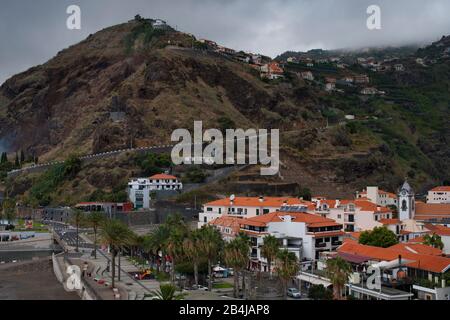 Località Ribeira Brava, Isola Di Madeira, Portogallo Foto Stock