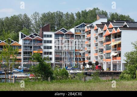 Marina Eyhausen, Bad Zwischenahn, Bassa Sassonia, Germania, Europa Foto Stock