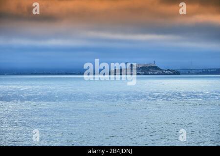 Usa, Stati Uniti D'America, San Francisco, Alcatraz, Bay Area, California Foto Stock