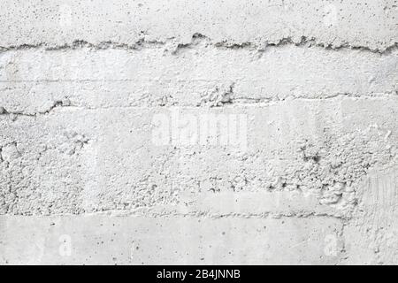 dettaglio di una cassaforma a muro in cemento. fondo Foto Stock