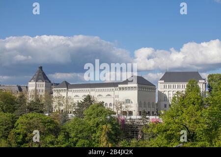 Tribunale Del Cite Judiciaire, Città Di Lussemburgo, Lussemburgo, Europa Foto Stock