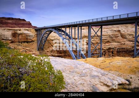 Stati Uniti, Stati Uniti D'America, Utah, Arizona, Glen Canyon, Area Ricreativa Nazionale, Lake Powell, Foto Stock