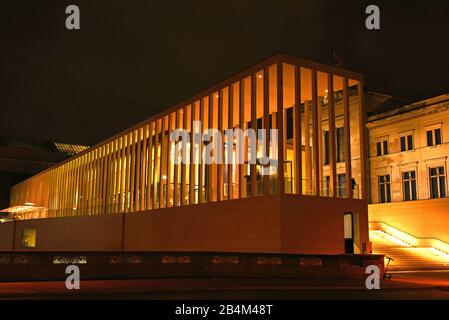 Europa, Germania, Berlino, Museum Island, james Simon Gallery, umore notturno Foto Stock