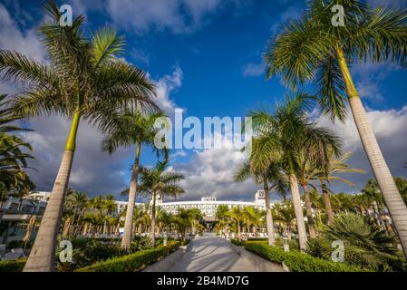 Spagna isole canarie Gran Canaria Island, Maspalomas, Hotel Riu Palace Meloneras hotel di lusso Foto Stock