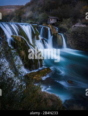 Cascata Strbacki buk in Bosnia Erzegovina Foto Stock