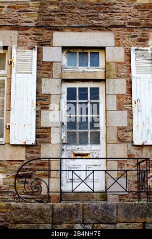 Lannion è un comune francese. Si trova nella regione della Bretagna e nel dipartimento Côtes-d'Armor. Case storiche centro città. Foto Stock