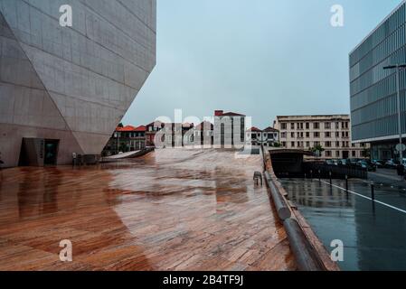 Casa della Musica (Casa da Musica) a Porto. Porto, Portogallo Foto Stock