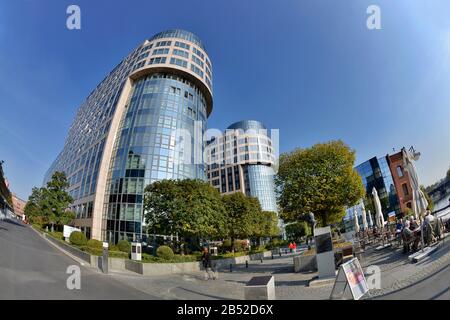 Meierei Bolle, Spreebogen, Alt-Moabit, Berlino, Deutschland Foto Stock